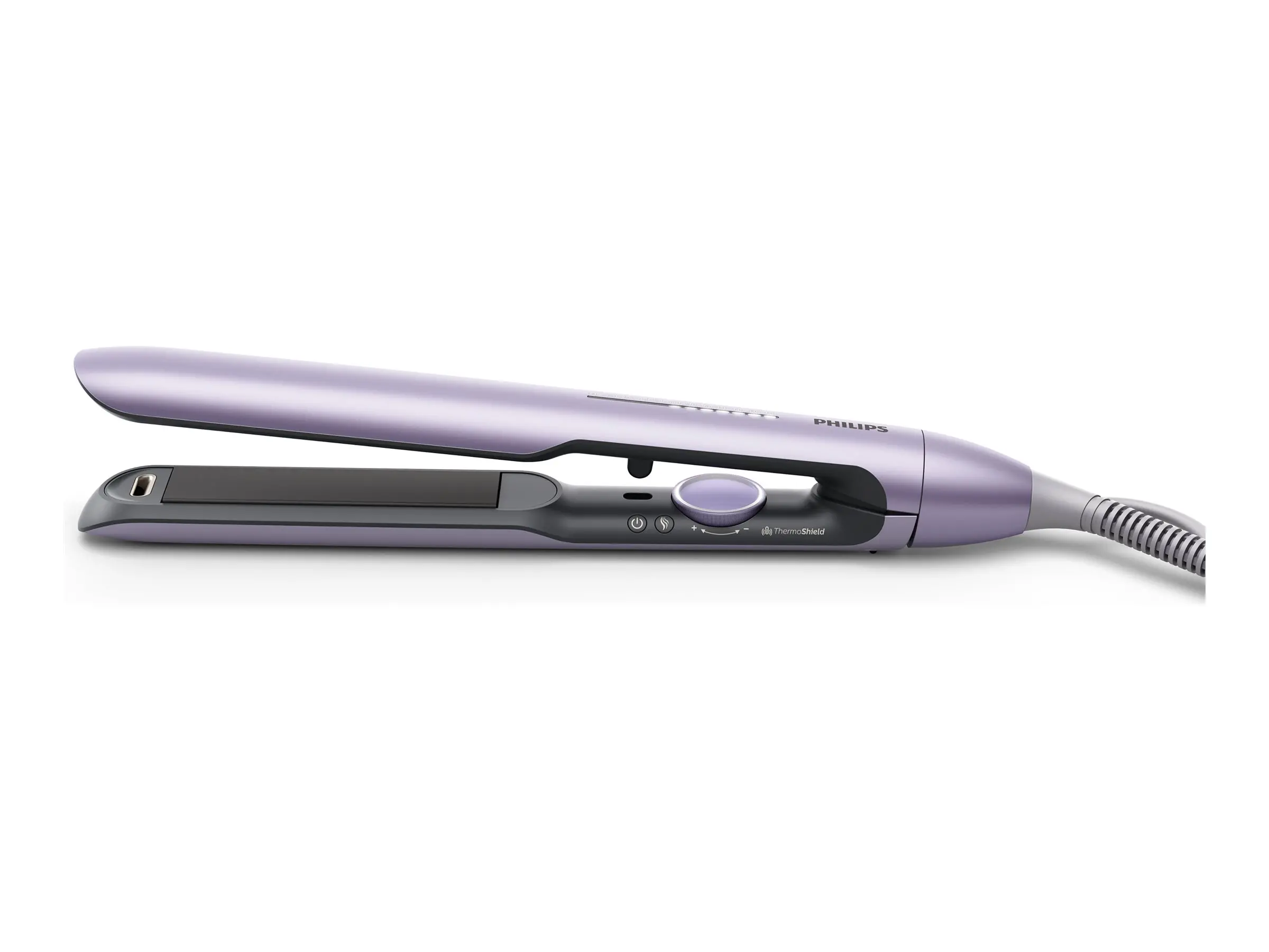 PHILIPS преса за изправяне series 7000 Технология ThermoShield грижа с Керамични с покритие с арганово масло Термоустойчив калъф