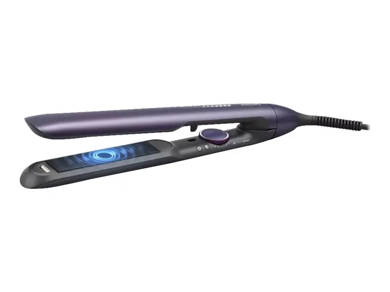 PHILIPS преса за изправяне series 7000 Технология ThermoShield грижа с Керамични с покритие с арганово масло Термоустойчив калъф