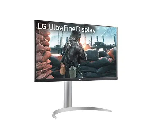Монитор, LG 27UP650K-W, 27" UHD 4K IPS AG, DCI-P3 95%, UltraFine, 5ms, 1200:1, Mega DFC, 400 cd/m2, 3840x2160, HDR 10, VESA Display HDR 400, HDMI, DisplayPort, Headphone out, Height Adjustable,Pivot Tilt, Reader Mode - image 2