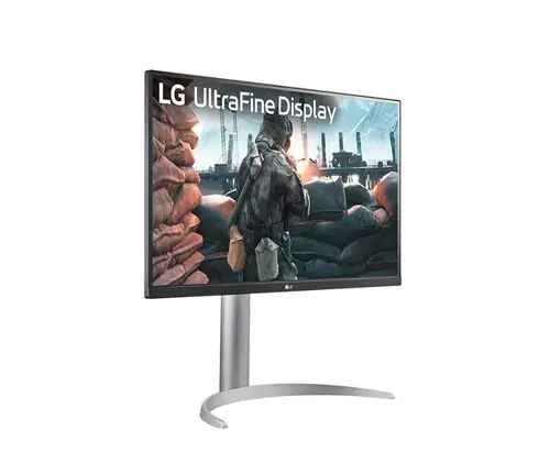 Монитор, LG 27UP650K-W, 27" UHD 4K IPS AG, DCI-P3 95%, UltraFine, 5ms, 1200:1, Mega DFC, 400 cd/m2, 3840x2160, HDR 10, VESA Display HDR 400, HDMI, DisplayPort, Headphone out, Height Adjustable,Pivot Tilt, Reader Mode - image 3