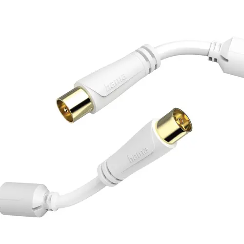 HAMA Коаксиален антенен кабел, позлатен, 1,5 м, 100 dB - image 2
