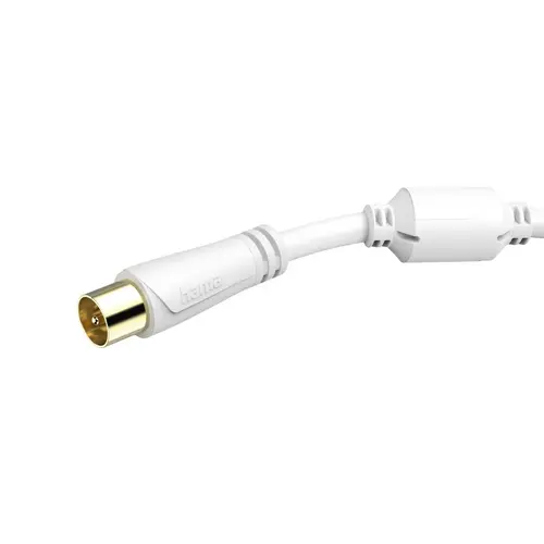 HAMA Коаксиален антенен кабел, позлатен, 1,5 м, 100 dB - image 5