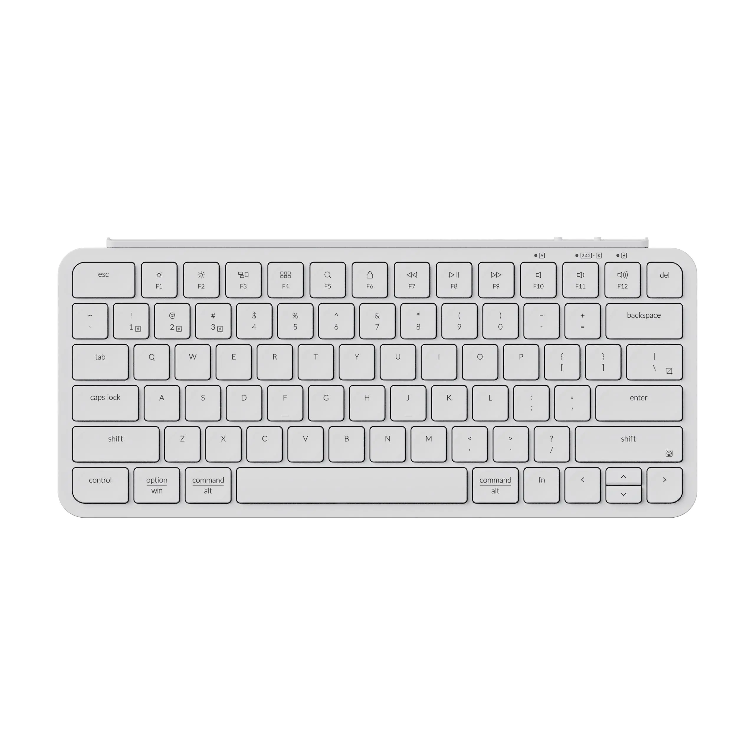 Ασύρματο πληκτρολόγιο Keychron B1 Pro Ultra-Slim Ivory White