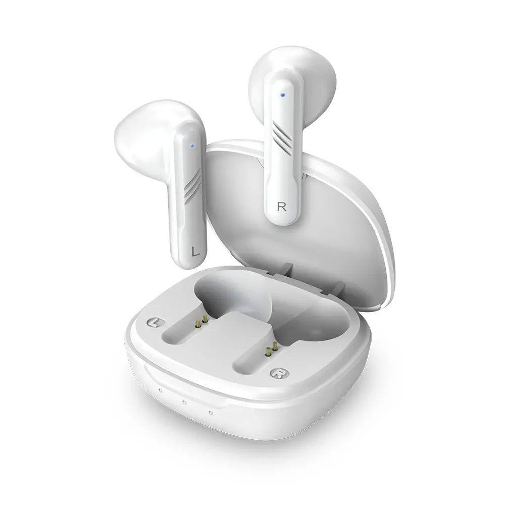 Genius безжични слушалки TWS Bluetooth 5.3 Earphones HS-M905BT White - image 1