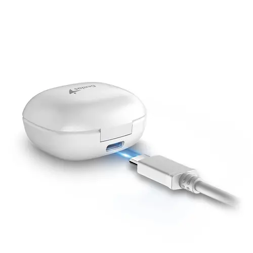 Genius căști fără fir TWS Bluetooth 5.3 Earphones HS-M905BT albe - 4