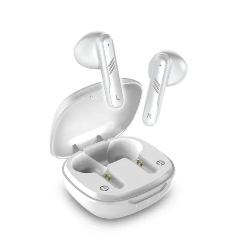 Genius ασύρματα ακουστικά TWS Bluetooth 5.3 Earphones HS-M905BT λευκά - 1