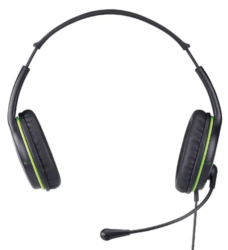 Genius căști cu microfon Headset HS-400A - 3.5 mm, microfon, negru/verde - 4