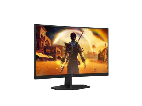 Монитор, AOC C27G42E, 27" Curved 1500R, VA, WLED, 1920x1080@180Hz, 1ms GtG, 0.5ms MPRT, 300cd m/2, 3000:1, 80M:1 DCR, Adaptive Sync, FlickerFree, Low Blue Light, 2Wx2, Tilt, 2xHDMI, DP - image 1
