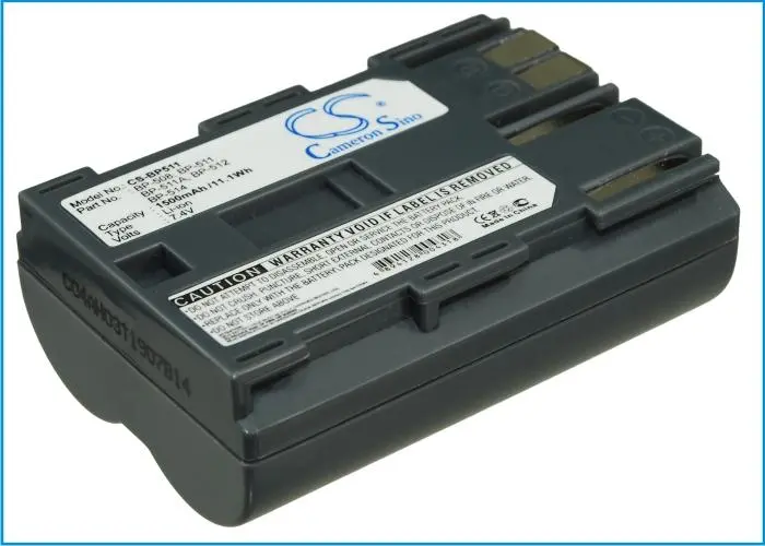 Baterie pentru aparat foto/cameră CANON BP-511 LiIon 7.4V 1500mAh CAMERON SINO
