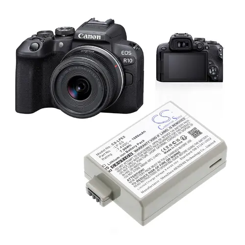 Μπαταρία για κάμερα CANON LPE5 LiIon 7.2V 1080mAh Cameron Sino - 2