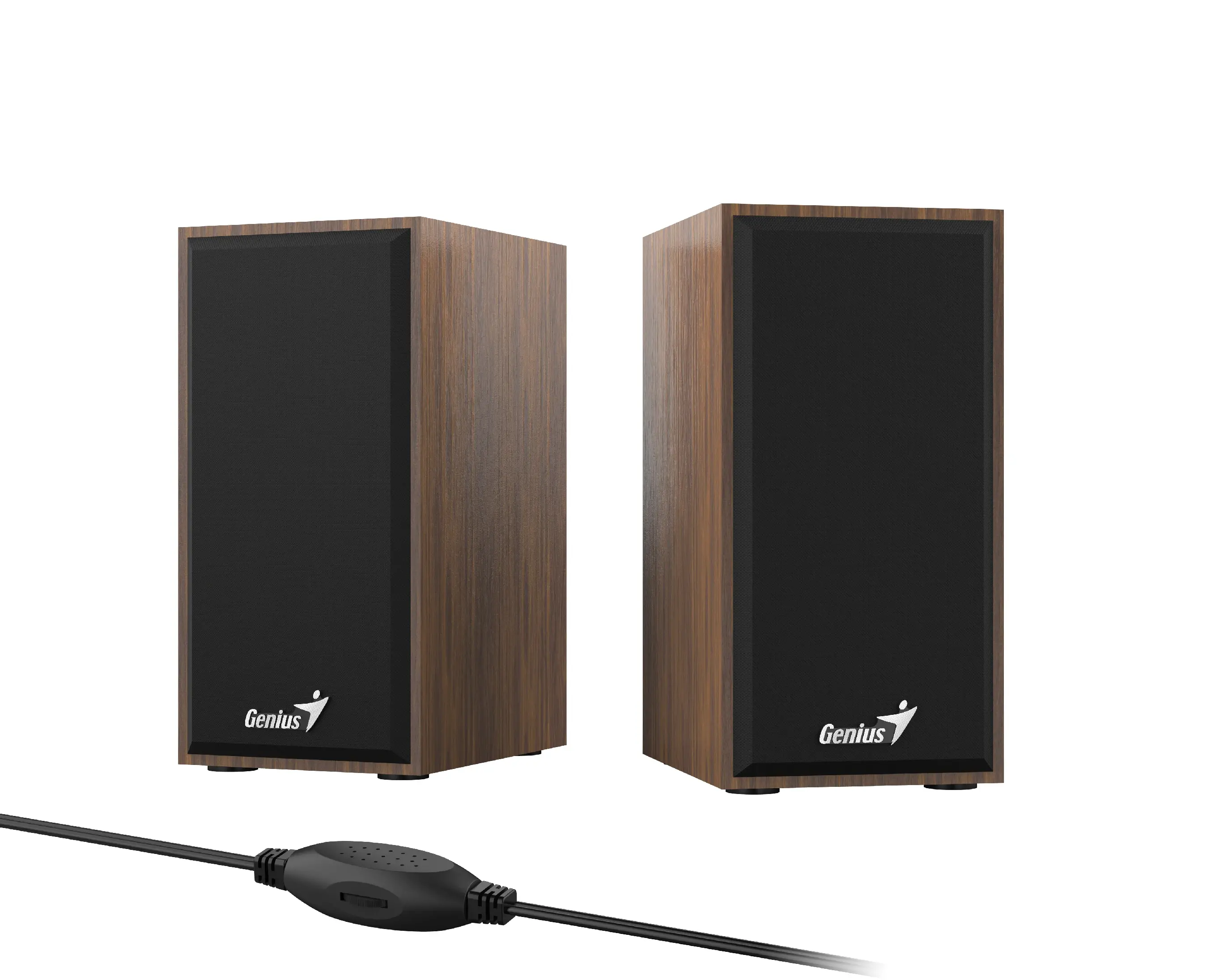 Genius тонколони Speakers 2.0 - SP-HF180 - 6W, USB, Wood - image 3