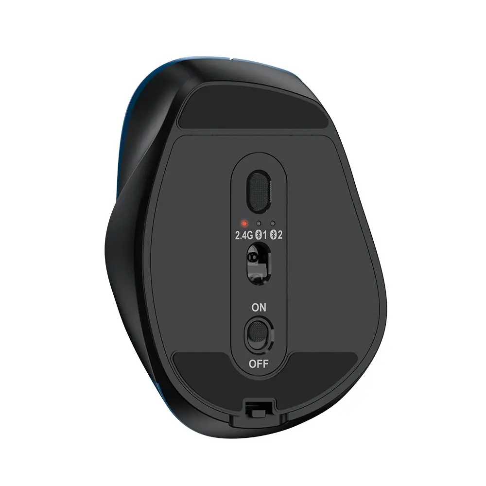 Genius безжина безшумна мишка Wireless Silent Mouse Ergo 9000S - Silent, Bluetooth, 2.4G, Black - image 7