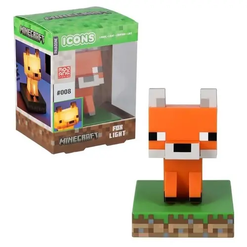Лампа Paladone Icons: Minecraft - Fox Light, PP13275MCF - image 2