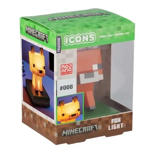 Лампа Paladone Icons: Minecraft - Fox Light, PP13275MCF - image 3