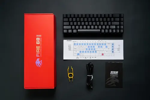 Madlions професионална геймърска механична клавиатура Professional Gaming Mechanical Keyboard FIRE 68 RGB - 8K, Gateron Dual-Rail Magnetic Switches [Linear], R - image 8