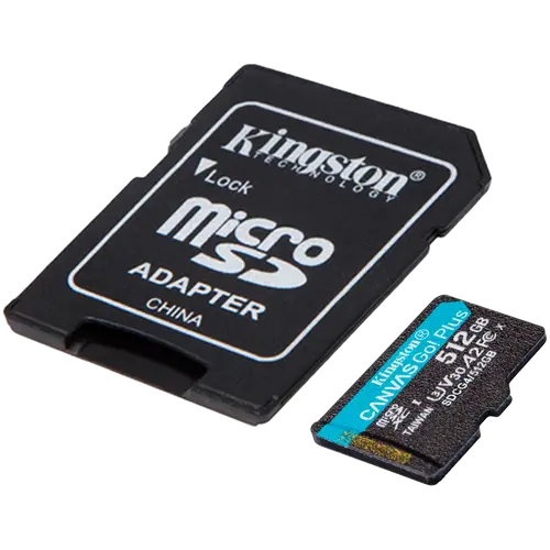 Карта памет Kingston Canvas Go! Plus Gen4 microSDXC 512GB - image 1