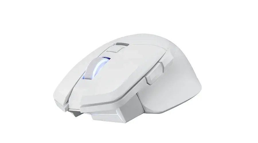 Геймърска безжична мишка PowerColor ALPHYN AM10 - White - image 1