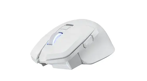 Mouse gaming fără fir PowerColor ALPHYN AM10 - alb - 2