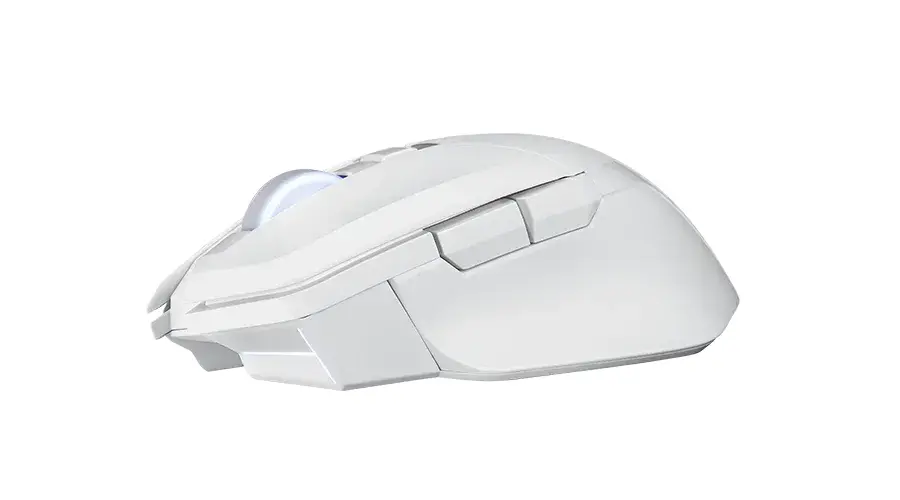 Геймърска безжична мишка PowerColor ALPHYN AM10 - White - image 2