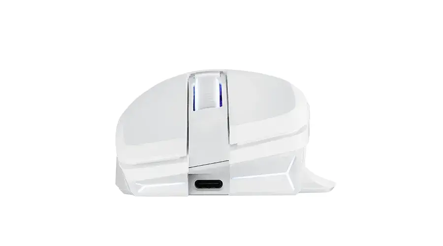 Геймърска безжична мишка PowerColor ALPHYN AM10 - White - image 3