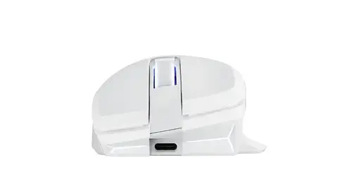 Mouse gaming fără fir PowerColor ALPHYN AM10 - alb - 4