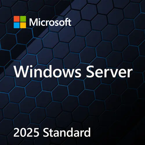 Windows Svr Std 2025 Engleză 1pk DSP OEI 2Cr Fără suport/Fără cheie (POS Only) Licență suplimentară - 1