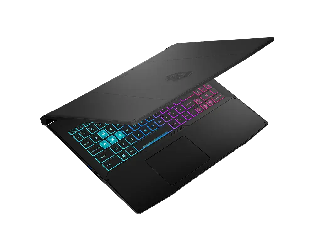 Лаптоп, MSI Katana 15 B13VEK, i7-13620H (10C/16T, up to 4.90GHz, 24 MB), GeForce RTX 4050 6GB GDDR6 194 AI TOPS, 15.6" QHD (2560x1440), 165Hz, IPS-Level, 16GB RAM 2x8 (5200)MHz, 512GB PCIe Gen4x4 SSD, WiFi 6E, BT5.3, 4-Zone RGB Kbd, NO OS, 53.5 Whrs, 2.25 kg - image 3