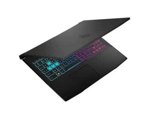 Лаптоп, MSI Katana 15 B13VFK, i7-13620H (10C/16T, up to 4.90GHz, 24 MB), GeForce RTX 4060 8GB GDDR6 233 AI TOPS, 15.6" QHD (2560x1440), 165Hz, IPS-Level, 16GB RAM 2x8 (5200)MHz, 512GB PCIe Gen4x4 SSD, WiFi 6E, BT5.3, 4-Zone RGB Kbd, NO OS, 53.5 Whrs, 2.25 kg - image 3
