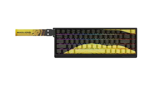 Madlions професионална геймърска механична клавиатура Professional Gaming Mechanical Keyboard MAD 68 HE Contour Flagship - 8K, Magnetic Amber Pro [Linear] - image 1