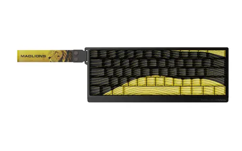 Madlions професионална геймърска механична клавиатура Professional Gaming Mechanical Keyboard MAD 60 HE Contour Flagship - 8K, Magnetic Amber Pro [Linear] - image 1