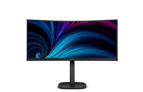 Монитор, Philips 34B2U3600C, 34" Curved 1500R, VA, WLED, 3440x1440@120Hz, 4ms GtG, 300cd m/2, 3500:1, 50M:1 DCR, Adaptive Sync, FlickerFree, SoftBlue, 5Wx2, Tilt, Height Adjust, Swivel, HDMI, DP, USB hub