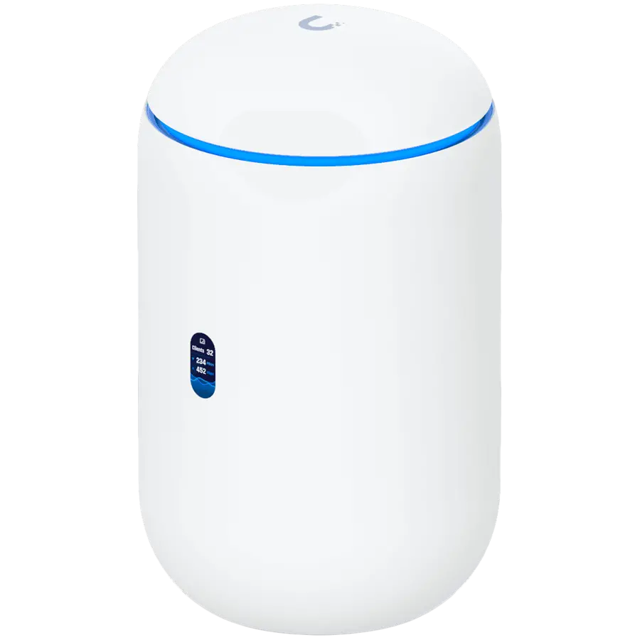 Точка за достъп Ubiquiti UDR7, WiFi 7, 4x2.5GbE порт, 1x SFP+ слот, 300+ клиента - image 1