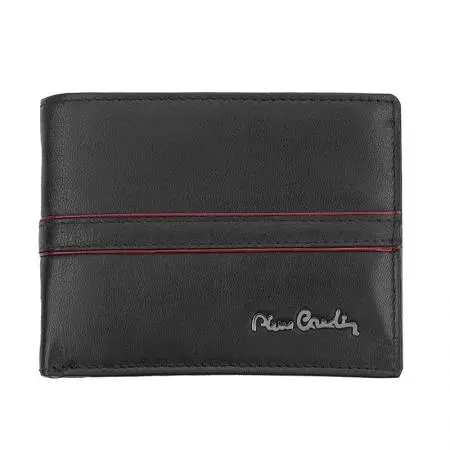 Мъжки черен портфейл Pierre Cardin