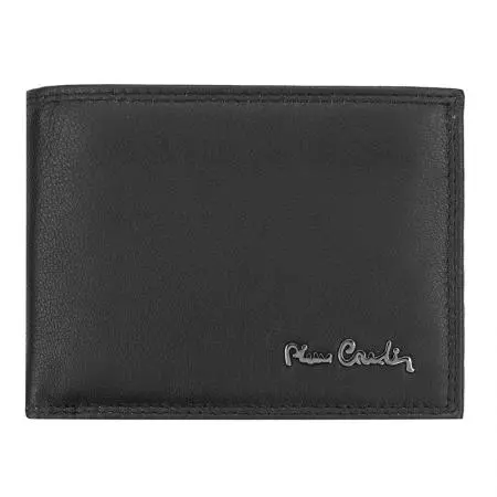 Мъжки черен портфейл Pierre Cardin