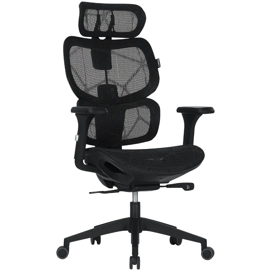 CANYON gaming chair Ventra MOCH01 Mesh Black - image 1