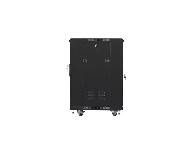 Dulap de comunicații, Lanberg rack 19" de sine stătător 15U/600x600 (flat pack) negru - image 3