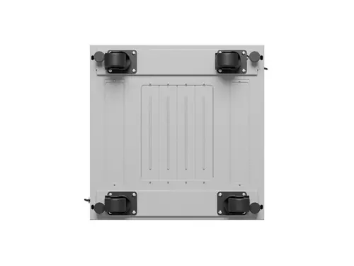 Комуникационен шкаф, Lanberg rack cabinet 19" free-standing 15U/600x600 (flat pack) with glass door lcd grey v2 - image 3