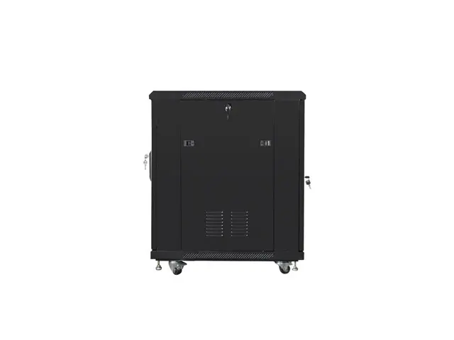 Комуникационен шкаф, Lanberg rack cabinet 19" free-standing 15U/600x800 (flat pack) black - image 3