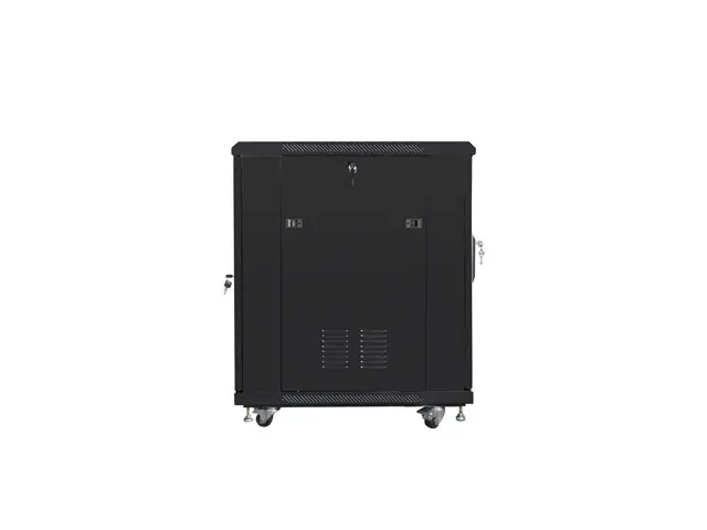 Комуникационен шкаф, Lanberg rack cabinet 19" free-standing 15U/600x800 (flat pack) black - image 4