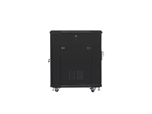 Комуникационен шкаф, Lanberg rack cabinet 19" free-standing 15U/600x800 (flat pack) black - image 4