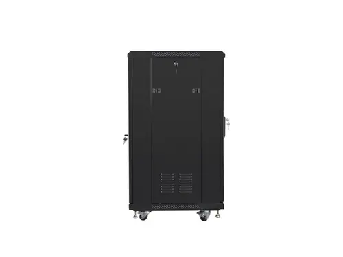 Комуникационен шкаф, Lanberg rack cabinet 19" free-standing 22U/600x600 (flat pack) black - image 3