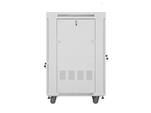 Dulap de comunicații, Lanberg rack 19" de sine stătător 22U/600x800 (flat pack) cu ușă de sticlă LCD gri v2 - 11