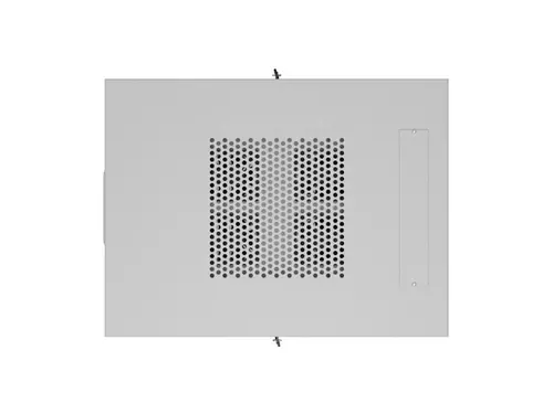 Комуникационен шкаф, Lanberg rack cabinet 19" free-standing 22U/600x800 (flat pack) with glass door lcd grey v2 - image 3