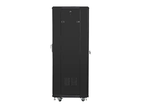 Комуникационен шкаф, Lanberg rack cabinet 19" free-standing 32U / 600x600 self-assembly flat pack, black - image 3
