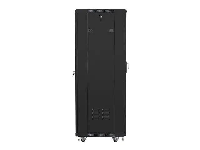 Ερμάριο επικοινωνιών, Lanberg rack 19" ελεύθερο 32U / 600x600 αυτοσυναρμολογούμενο flat pack, μαύρο - image 4