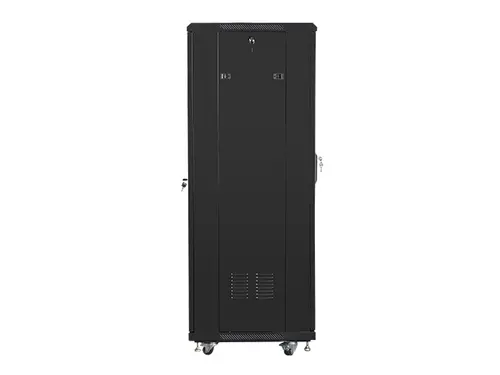 Комуникационен шкаф, Lanberg rack cabinet 19" free-standing 32U / 600x600 self-assembly flat pack, black - image 4