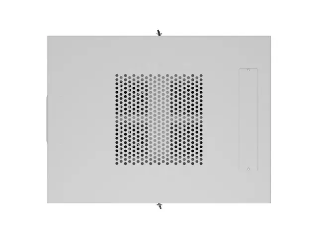 Комуникационен шкаф, Lanberg rack cabinet 19" free-standing 42U/600x800 (flat pack) with glass door lcd grey v2 - image 9