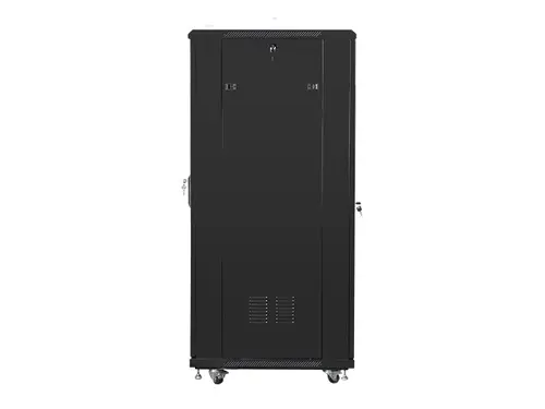 Комуникационен шкаф, Lanberg rack cabinet 19" free-standing 32U / 600x800 self-assembly flat pack, black - image 3
