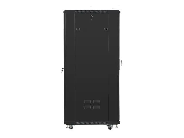 Ερμάριο επικοινωνιών, Lanberg rack 19" ελεύθερης τοποθέτησης 32U / 600x800 αυτοσυναρμολογούμενο flat pack, μαύρο - image 4