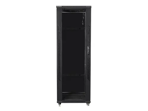 Комуникационен шкаф, Lanberg rack cabinet 19" free-standing 37U / 600x800 self-assembly flat pack, black - image 1